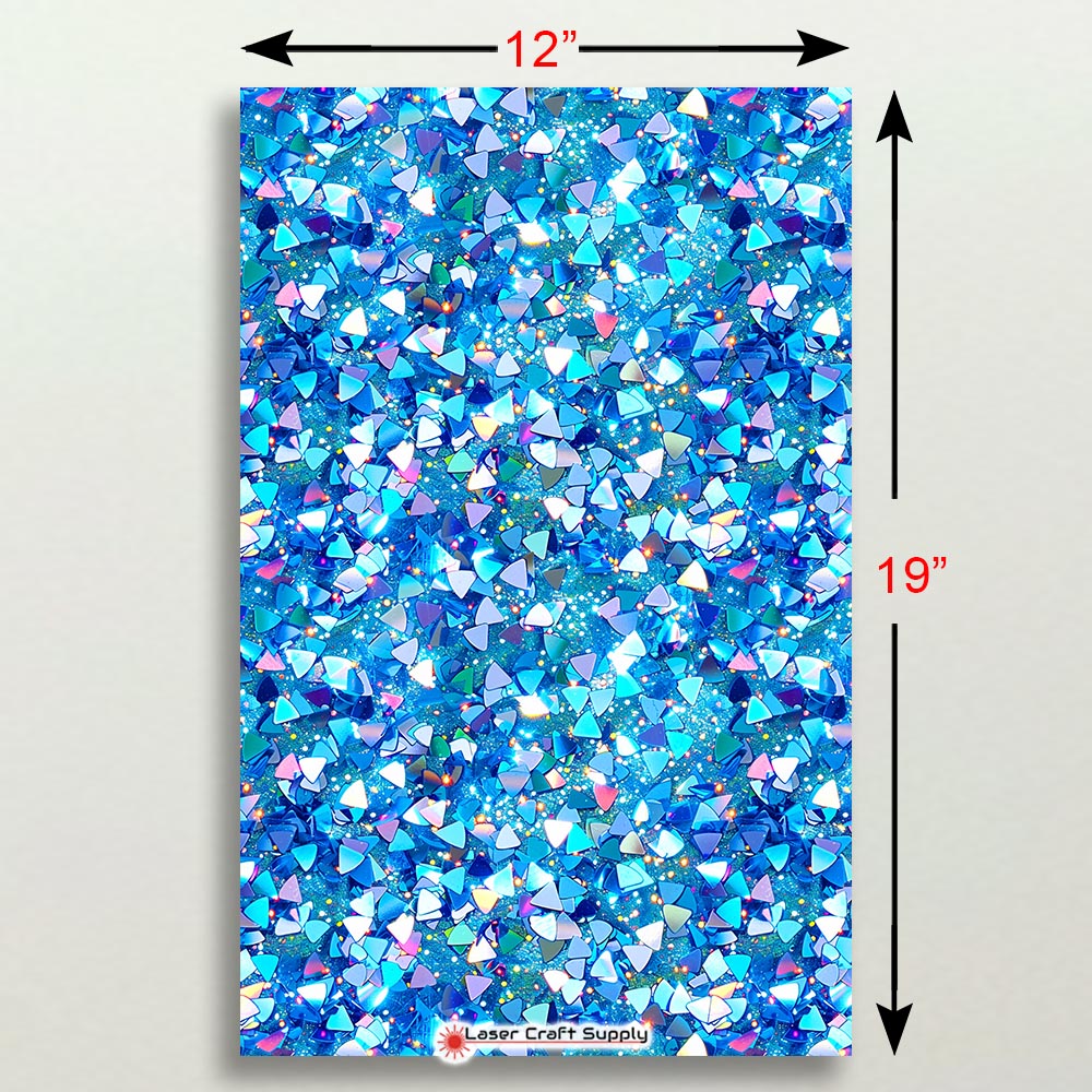 Creative Cast Acrylics - Blue Confetti
