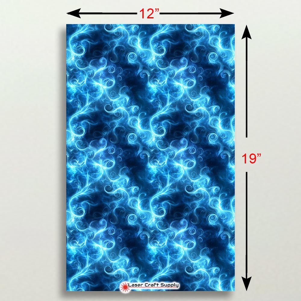 Creative Cast Acrylics - Blue Magic Swirls