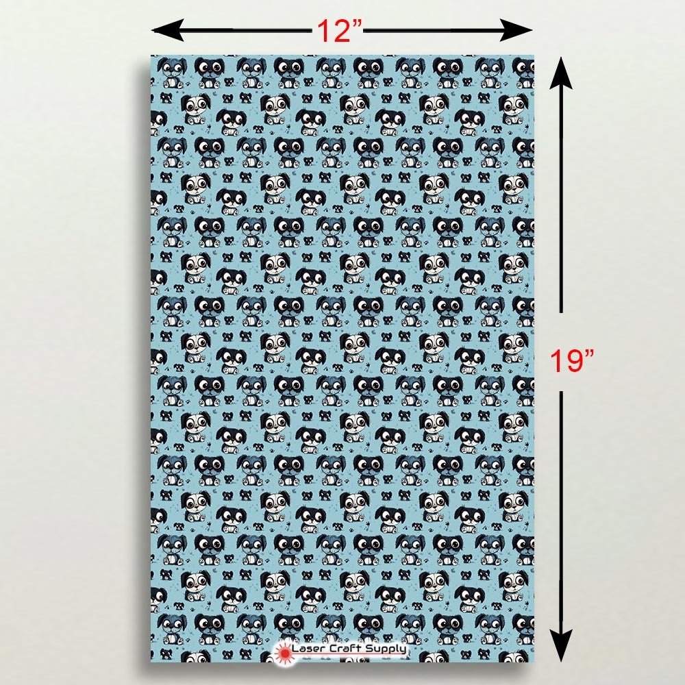 Creative Cast Acrylics - Blue Pups