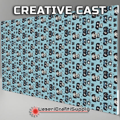 Creative Cast Acrylics - Blue Pups