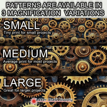 Creative Cast Acrylics - Bronze Gears