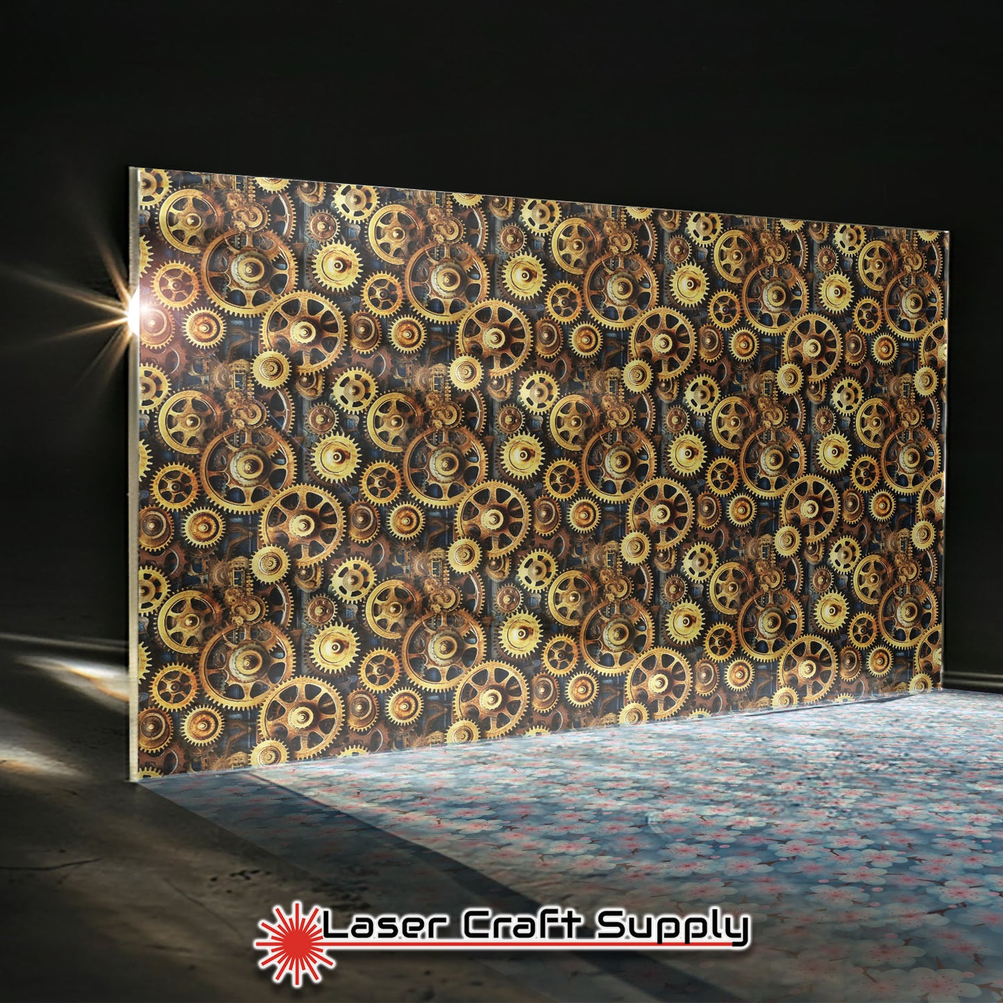 Creative Cast Acrylics - Bronze Gears