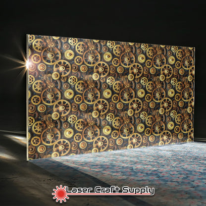 Creative Cast Acrylics - Bronze Gears