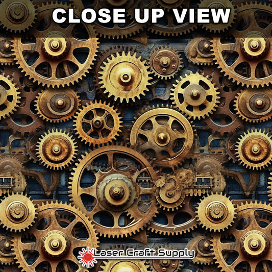 Creative Cast Acrylics - Bronze Gears