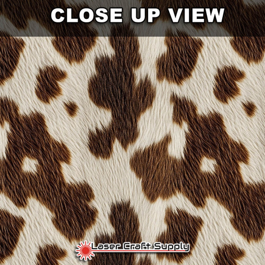 Brown Cow Hide Fur - FULL SHEET