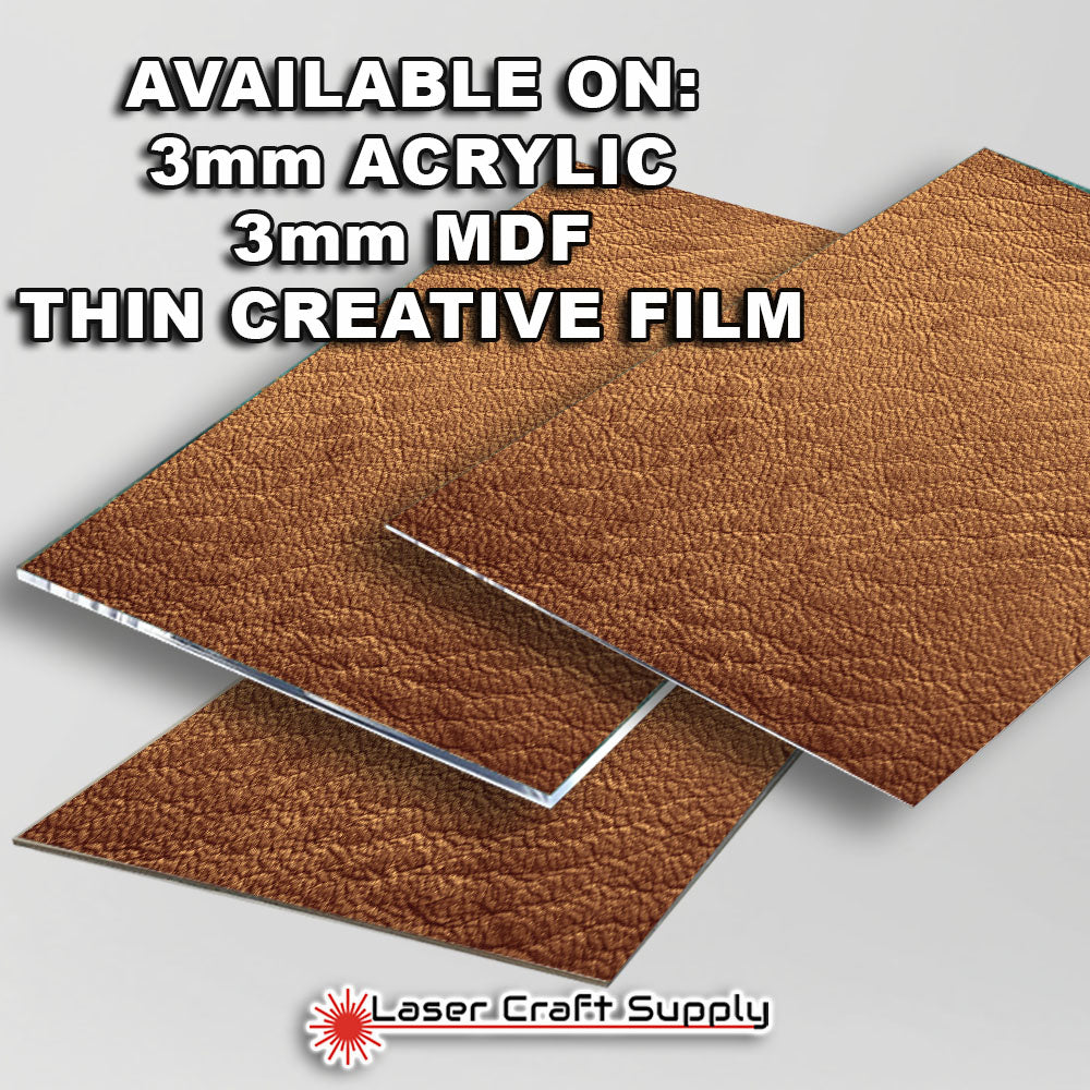 Brown Leather - FULL SHEET