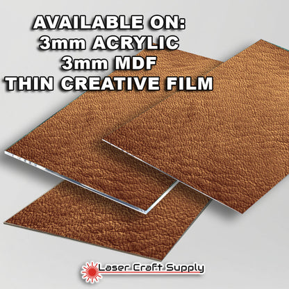 Brown Leather - FULL SHEET