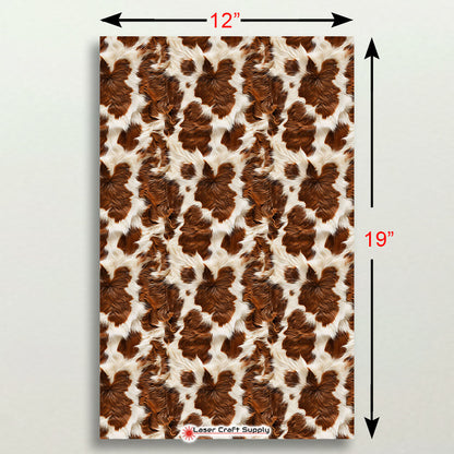 Brown and White Fur - FULL SHEET