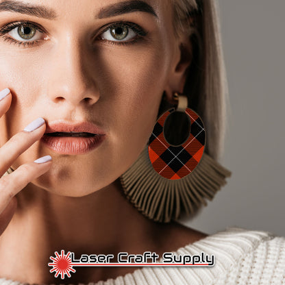 Creative Cast Acrylics - FALL Buffalo Plaid