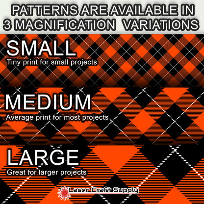 Creative Cast Acrylics - FALL Buffalo Plaid