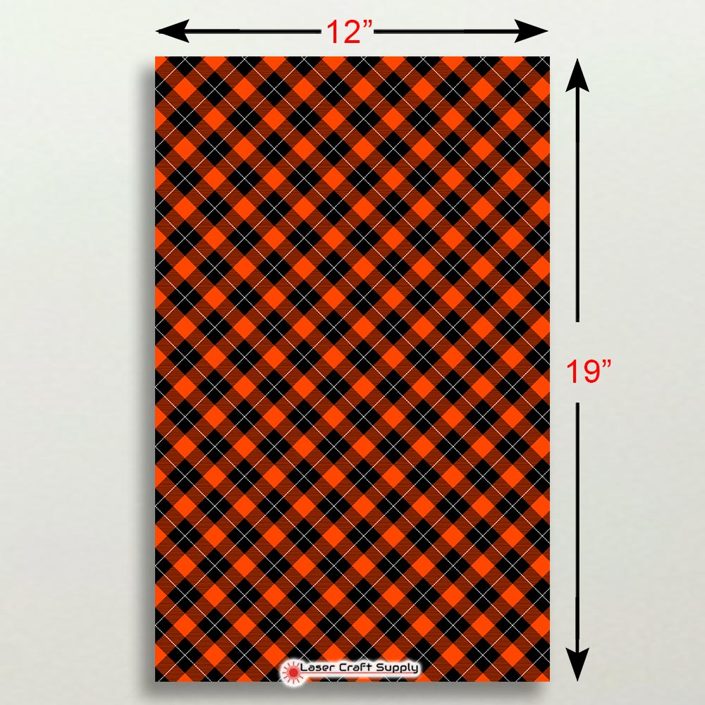 Creative Cast Acrylics - FALL Buffalo Plaid