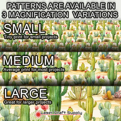 Creative Cast Acrylics - Cactus on Tan