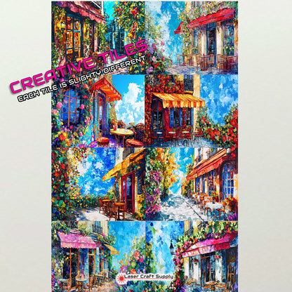 Cafe and Gardens - Creative Tile
