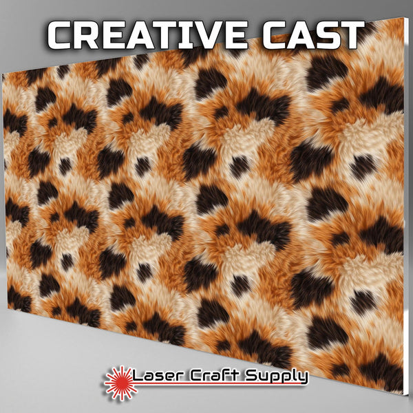 Calico Colored Fur - FULL SHEET – Laser Craft Supply