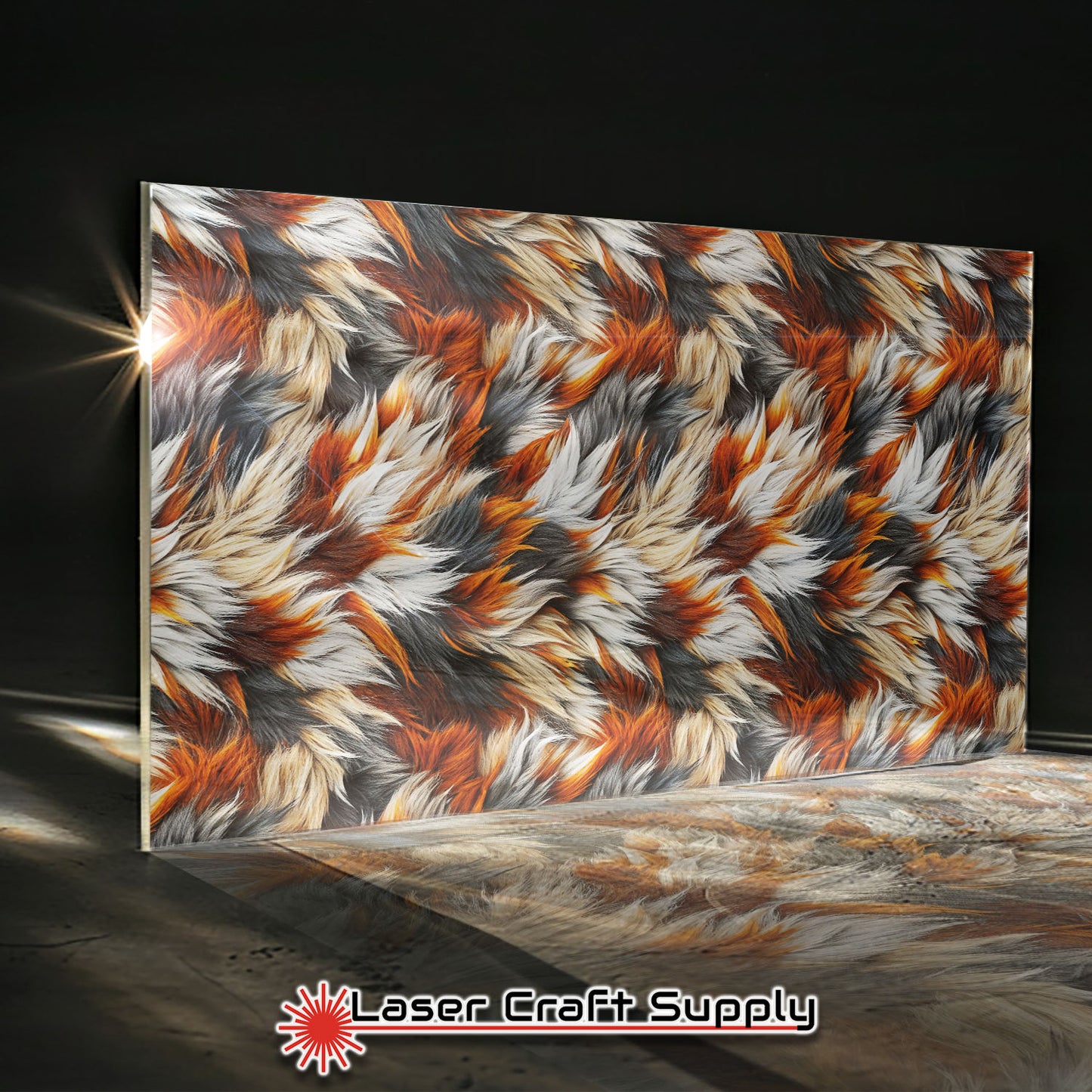Calico Fox Fur - FULL SHEET