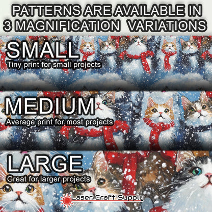 Creative Cast Acrylics - Cat Choir Christmas