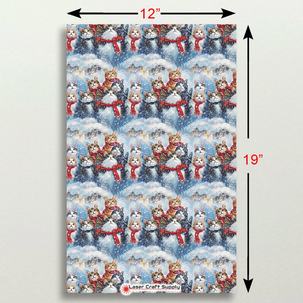 Creative Cast Acrylics - Cat Choir Christmas