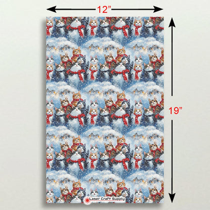 Creative Cast Acrylics - Cat Choir Christmas