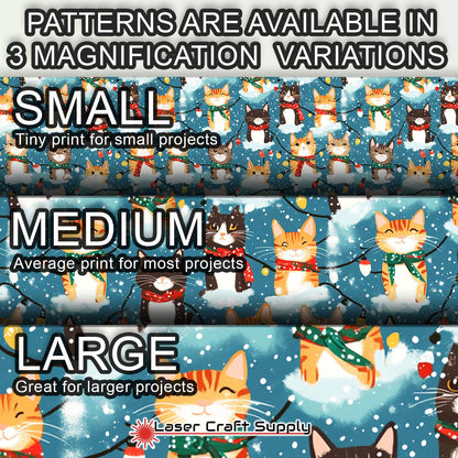 Creative Cast Acrylics - Cats and Christmas Lights