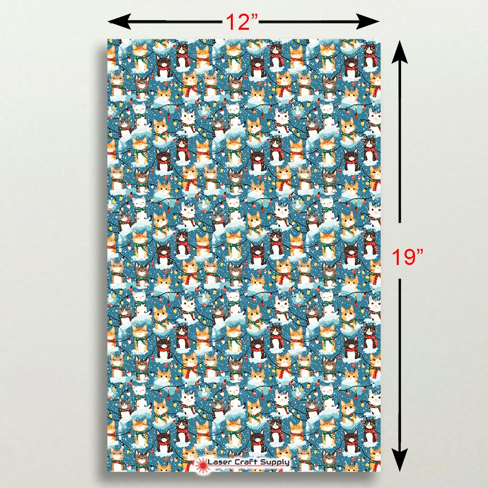 Creative Cast Acrylics - Cats and Christmas Lights