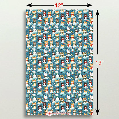 Creative Cast Acrylics - Cats and Christmas Lights