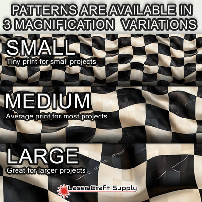 Creative Cast Acrylics - Checkered Flag