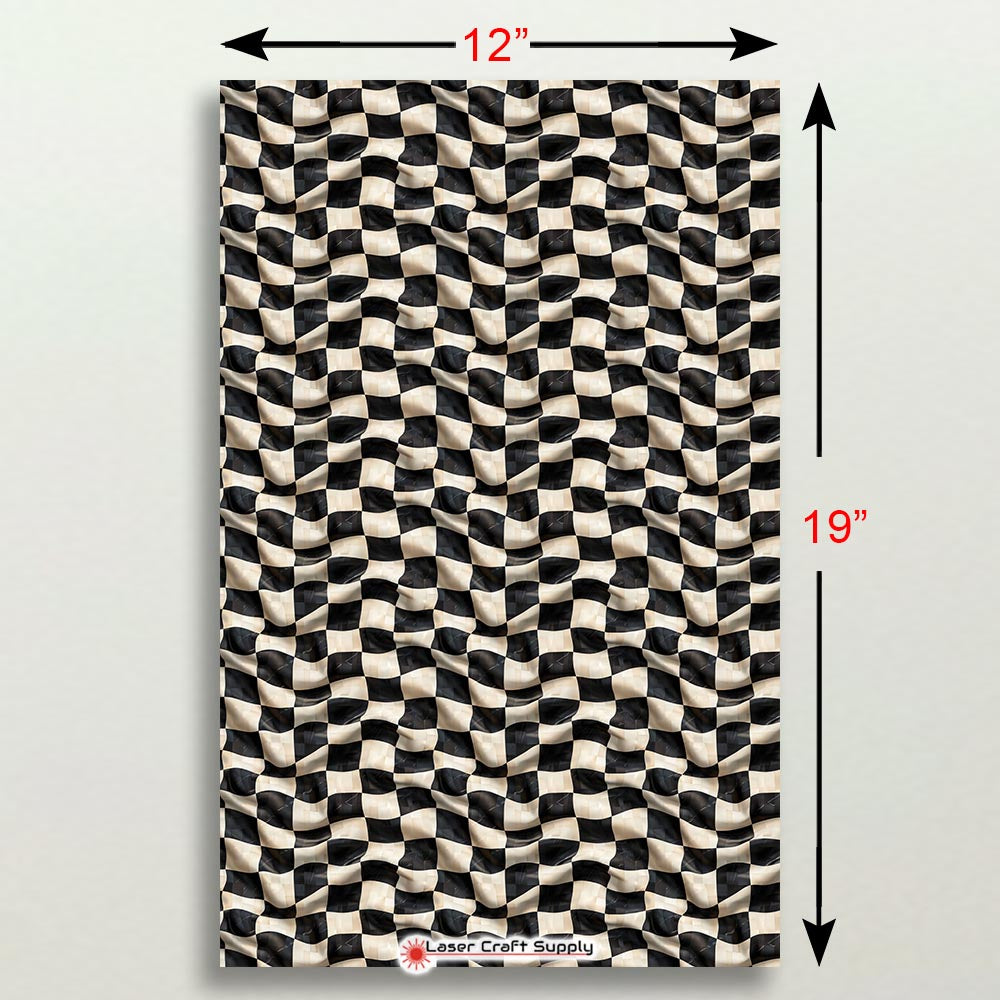 Creative Cast Acrylics - Checkered Flag