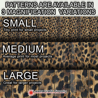 Creative Cast Acrylics - Cheetah Planks