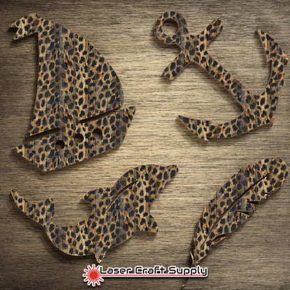 Creative Cast Acrylics - Cheetah Planks