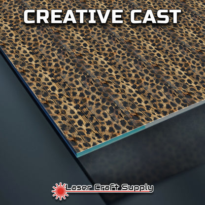 Creative Cast Acrylics - Cheetah Planks