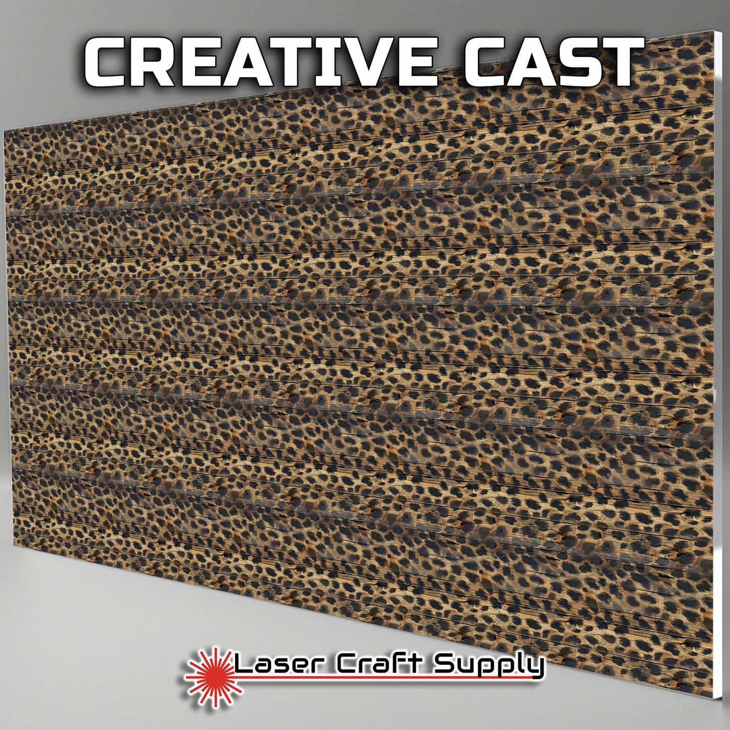 Creative Cast Acrylics - Cheetah Planks