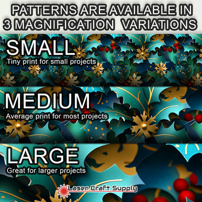 Christmas Paper Holly - Creative Cast
