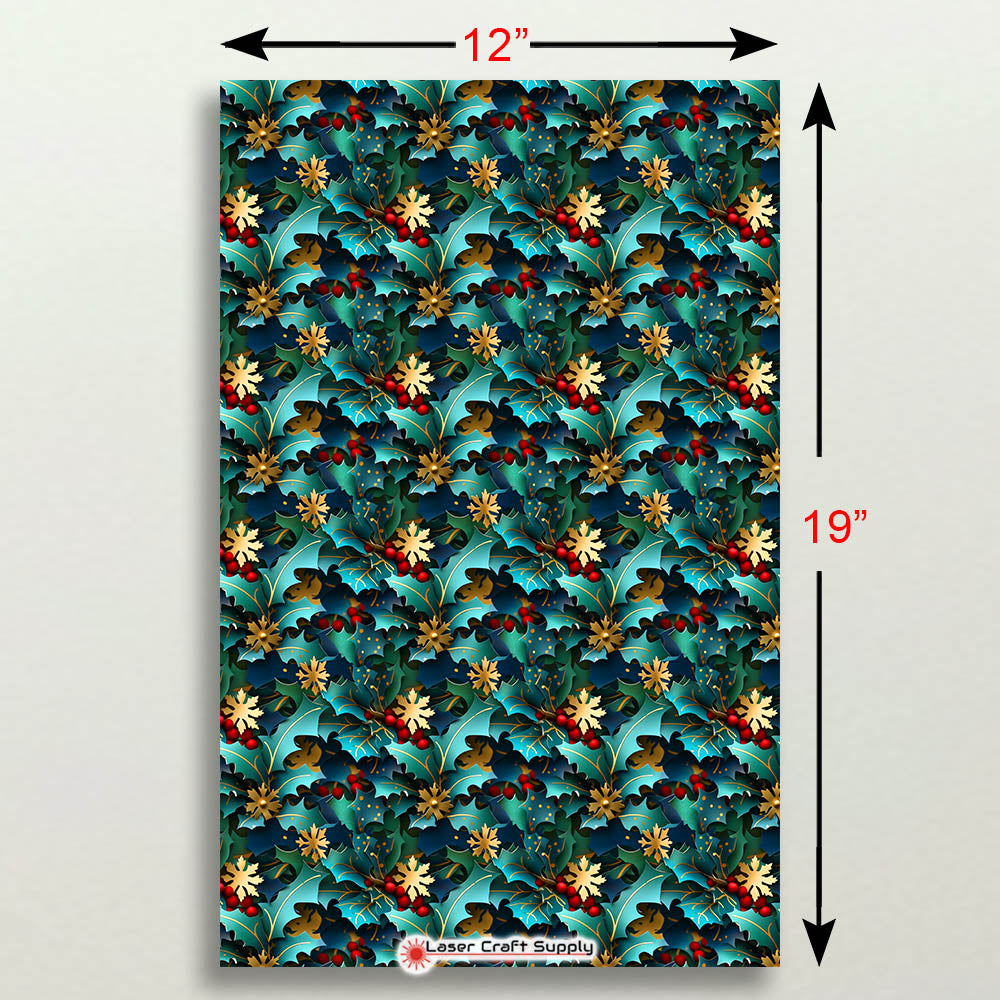 Christmas Paper Holly - Creative Cast
