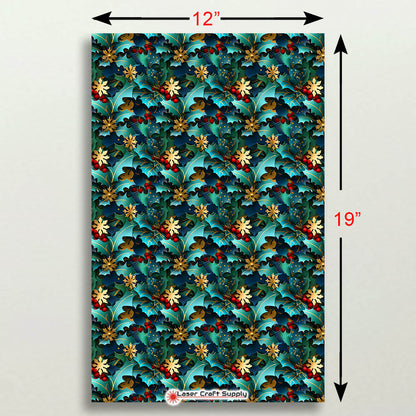Christmas Paper Holly - Creative Cast