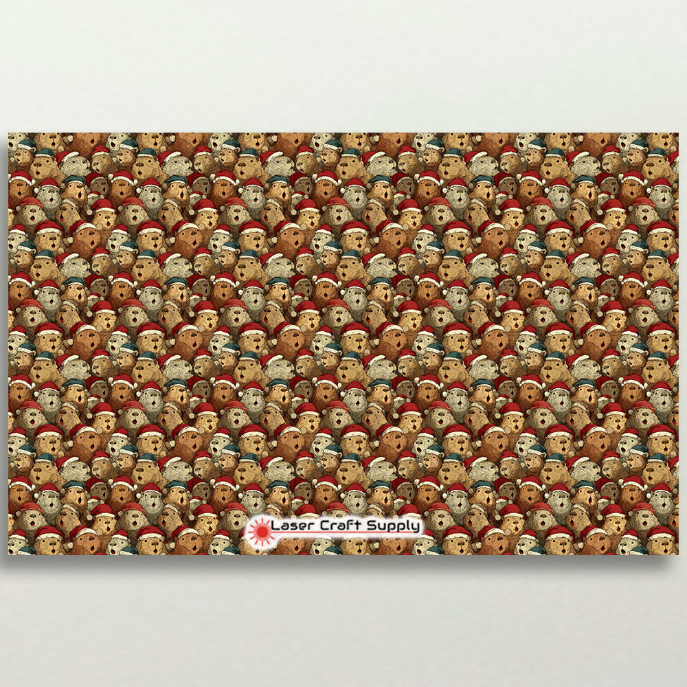 Christma Caroling Capybaras