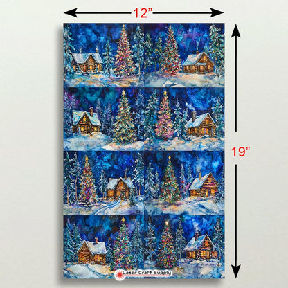 Christmas Cabin - Creative Tile