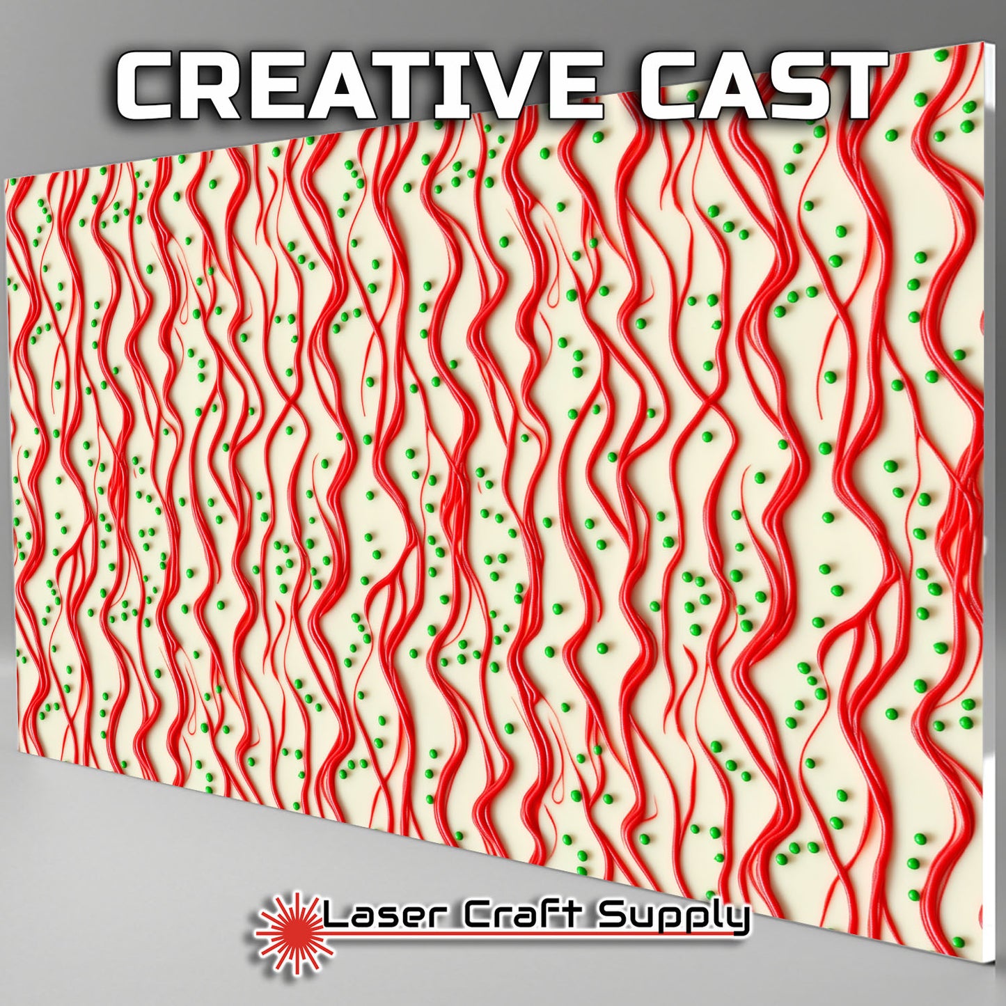 Creative Cast Acrylics - Christmas Cake Frosting