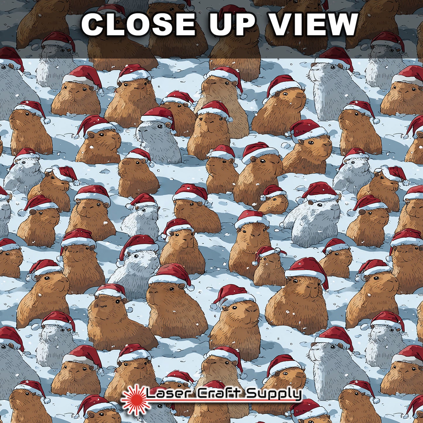 Christmas Capybaras
