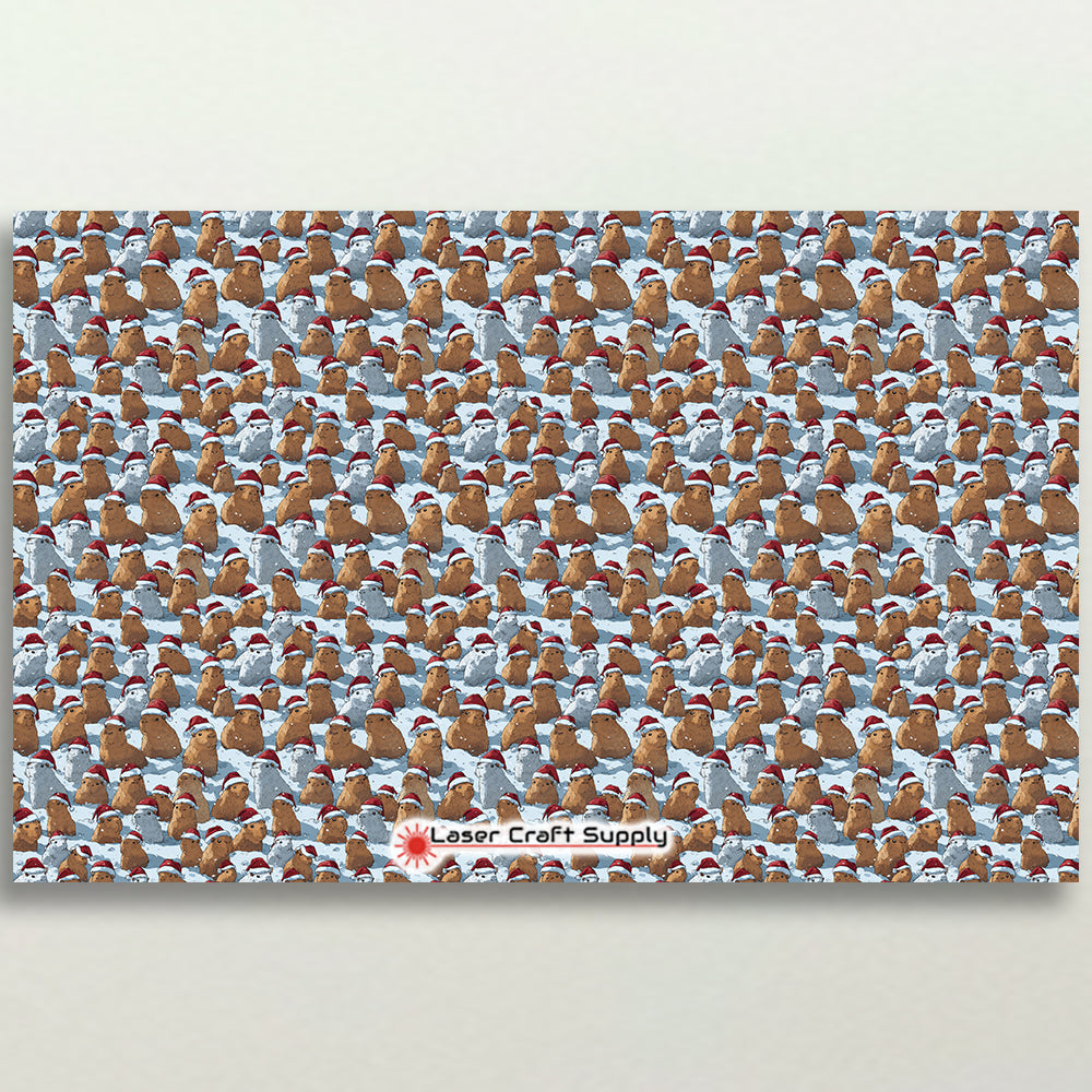 Christmas Capybaras