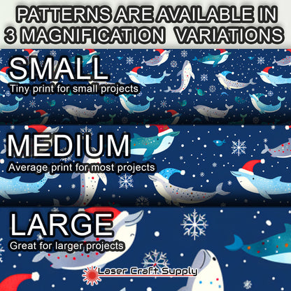 Creative Cast Acrylics - Christmas Dolphins