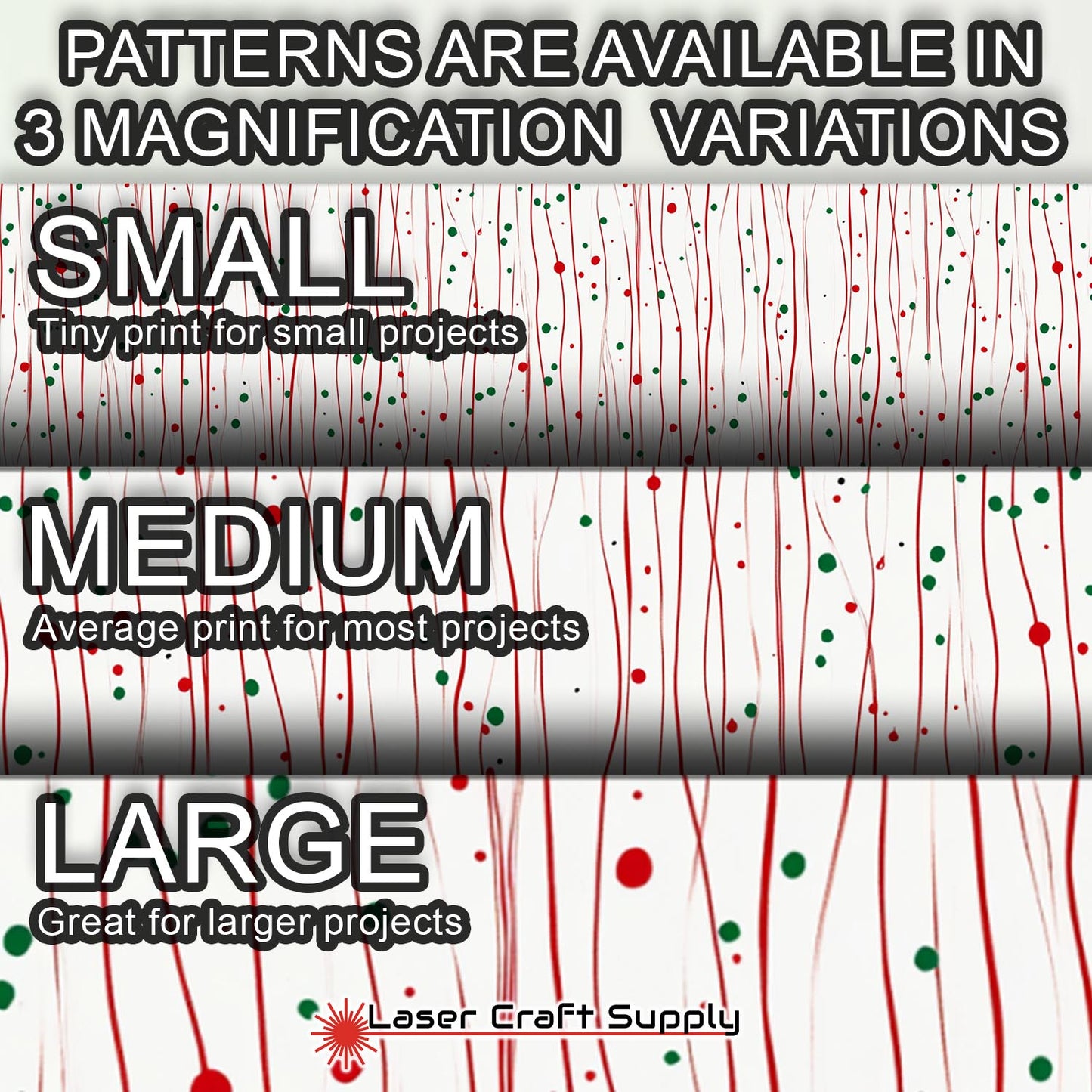 Creative Cast Acrylics - Christmas Frosting and Sprinkles