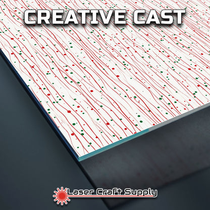 Creative Cast Acrylics - Christmas Frosting and Sprinkles