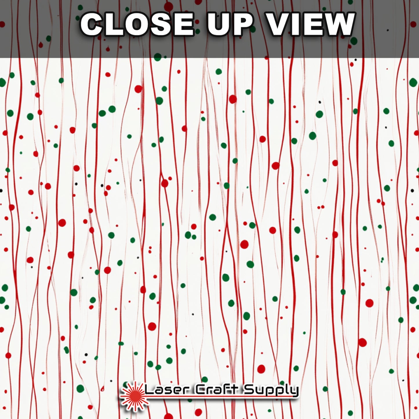 Creative Cast Acrylics - Christmas Frosting and Sprinkles