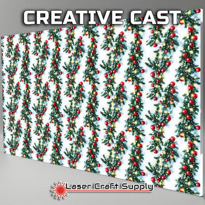 Creative Cast Acrylics - Christmas Garland
