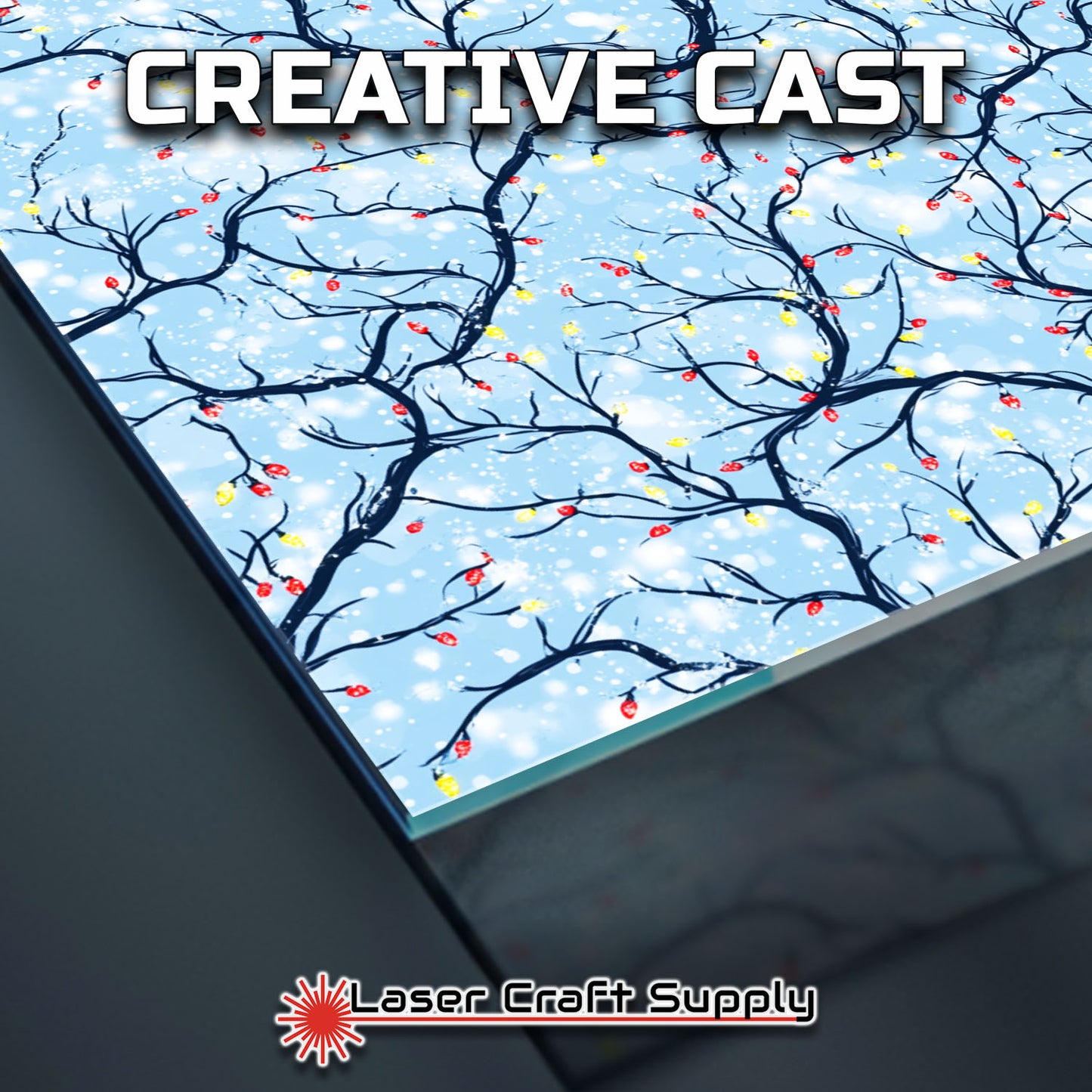 Creative Cast Acrylics - Christmas Lights on Twigs