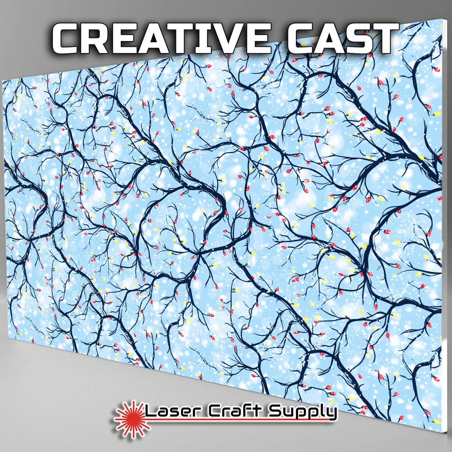 Creative Cast Acrylics - Christmas Lights on Twigs