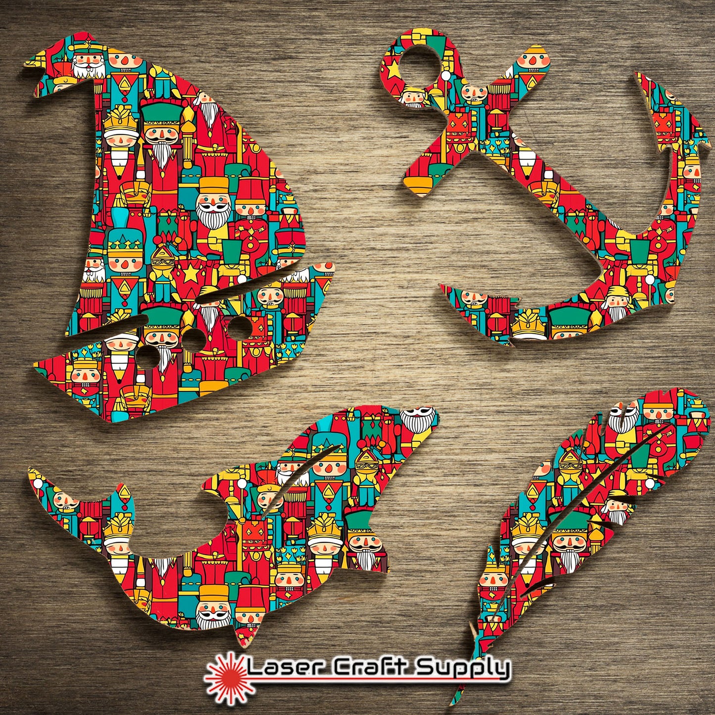 Creative Cast Acrylics - Christmas Nutcrackers