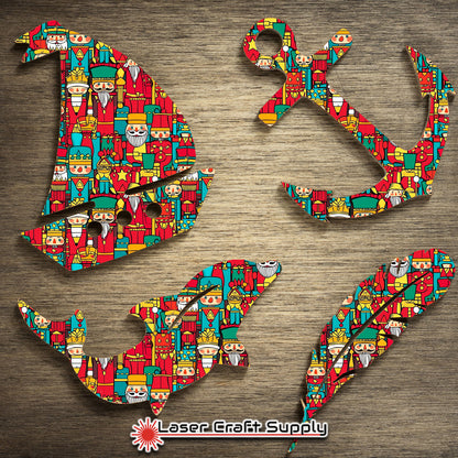 Creative Cast Acrylics - Christmas Nutcrackers