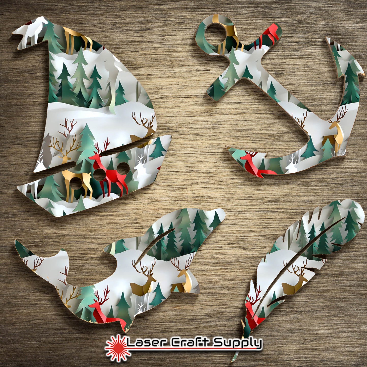Christmas Reindeer - Creative Cast