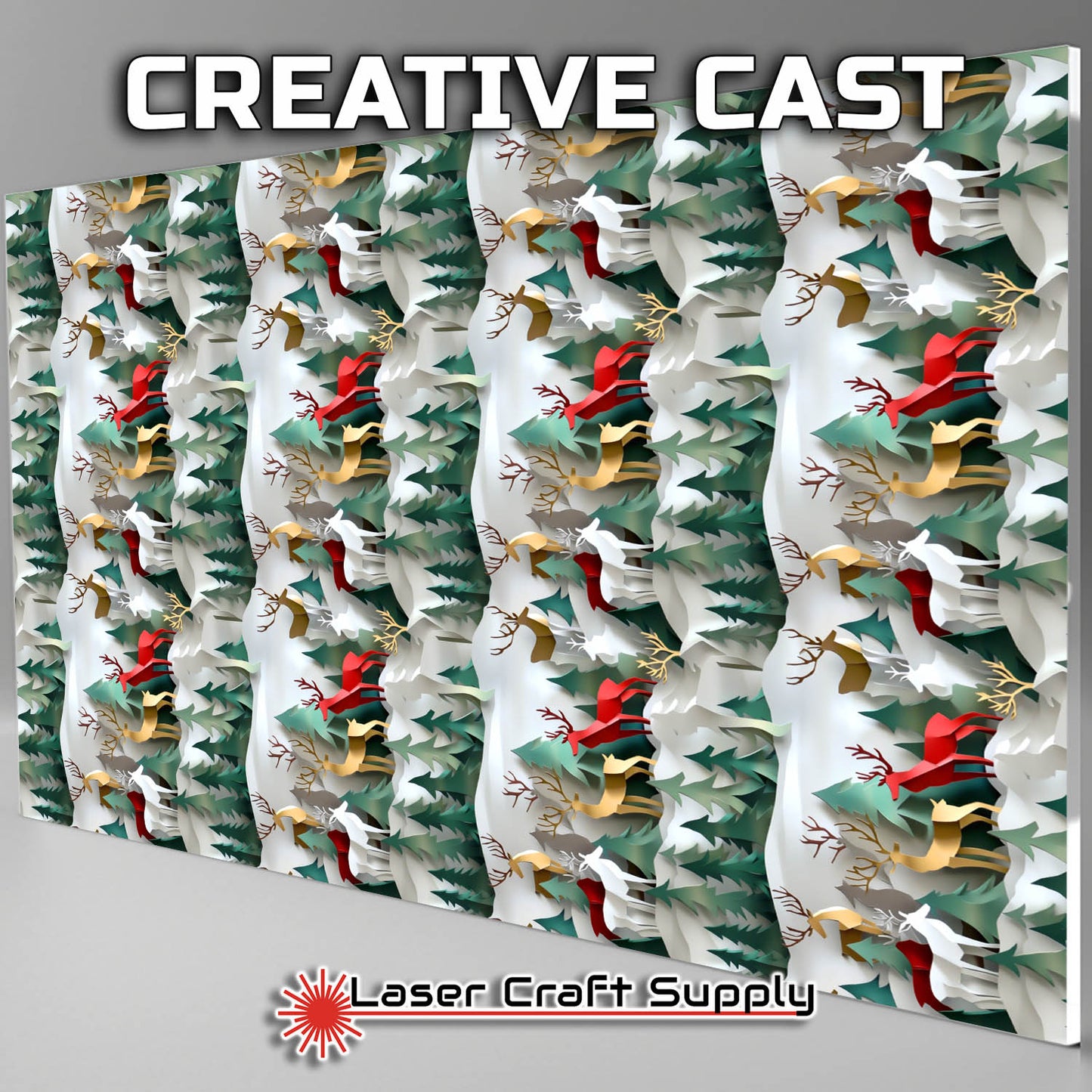 Christmas Reindeer - Creative Cast